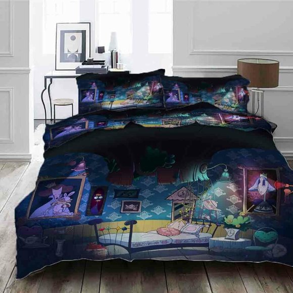 Hanging Picture Duvet Quilt Covers Pillow Case Bedding Sets3-Piece Bedding Set (1 Duvet Cover + 2 Pillow Shams)