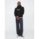 thumbnail image 2 of Sudadera con capucha GAP Logo para hombre, negro, talla XS, 2 of 3