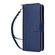 thumbnail image 4 of Funda Cartera con Cremallera y Correa para Samsung Galaxy S26 Plus 5G Soporte y Tarjetero Azul, 4 of 6
