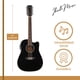 thumbnail image 3 of Guitarra Electroacústica 12 Cuerdas Ibrah Music 41 Pulgadas Negra EQ Pack, 3 of 3