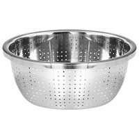 Bothyi - Colador De Acero Inoxidable Tamices Colador De Alimentos Para Uva Verduras Frutas 32 Cm