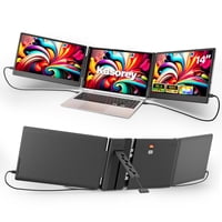 Kasorey Extensor De Pantalla Portátil 14"" 1080P Fhd Ips