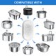 thumbnail image 2 of Filtros para fuente de agua para gatos WEIKEY, paquete de 8 con esponjas, 2 of 6