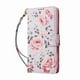 thumbnail image 2 of FOXDOCK Funda Tipo Cartera Floral para iPhone 11 Pro ,Funda con Tapa de Cuero PU, Protección Antigolpes con Ranuras para Tarjetas y Soporte, 2 of 5
