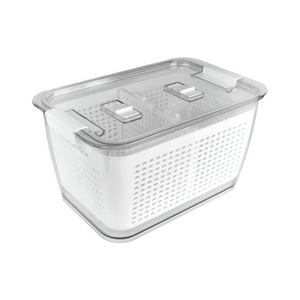Organizador Refrigerador Con Cesta Grande Simplit