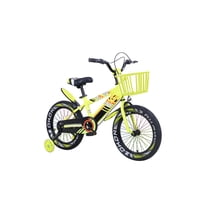 Mundo Online - Bicicleta De Montaña Con Luces Led Y Colores Aro 12 Amarillo