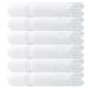 thumbnail image 1 of Toallas De Baño Wealuxe Algodón Blanco 24 X 50 Cm Paquete De 6, 1 of 7