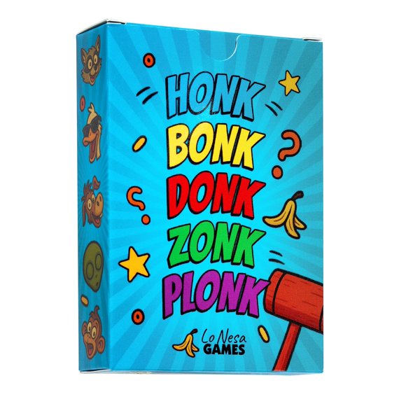 Juego de cartas Lonesa Honk Bonk Donk de reflejos y ritmo rápido
