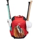 thumbnail image 4 of Mochila Rawlings THE JOURNEY para béisbol/sóftbol, color escarlata, 4 of 7