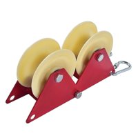 Ioensy - Retractor De Cuerda Para Descenso, Rappel, Polea De 55Mm