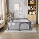 thumbnail image 5 of Corral De Seguridad Bebe Cuadrado 120 CM Gris, 5 of 6