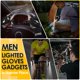 thumbnail image 5 of Guantes PARIGO con linterna LED para hombre, papá, esposo, abuelo, 5 of 7