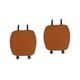 thumbnail image 1 of Fundas De Asiento De Coche, Almohadilla Cómoda Para Byd Atto 3, Reemplaza Directamente 2 Cojines Delanteros, Marrón, 1 of 5