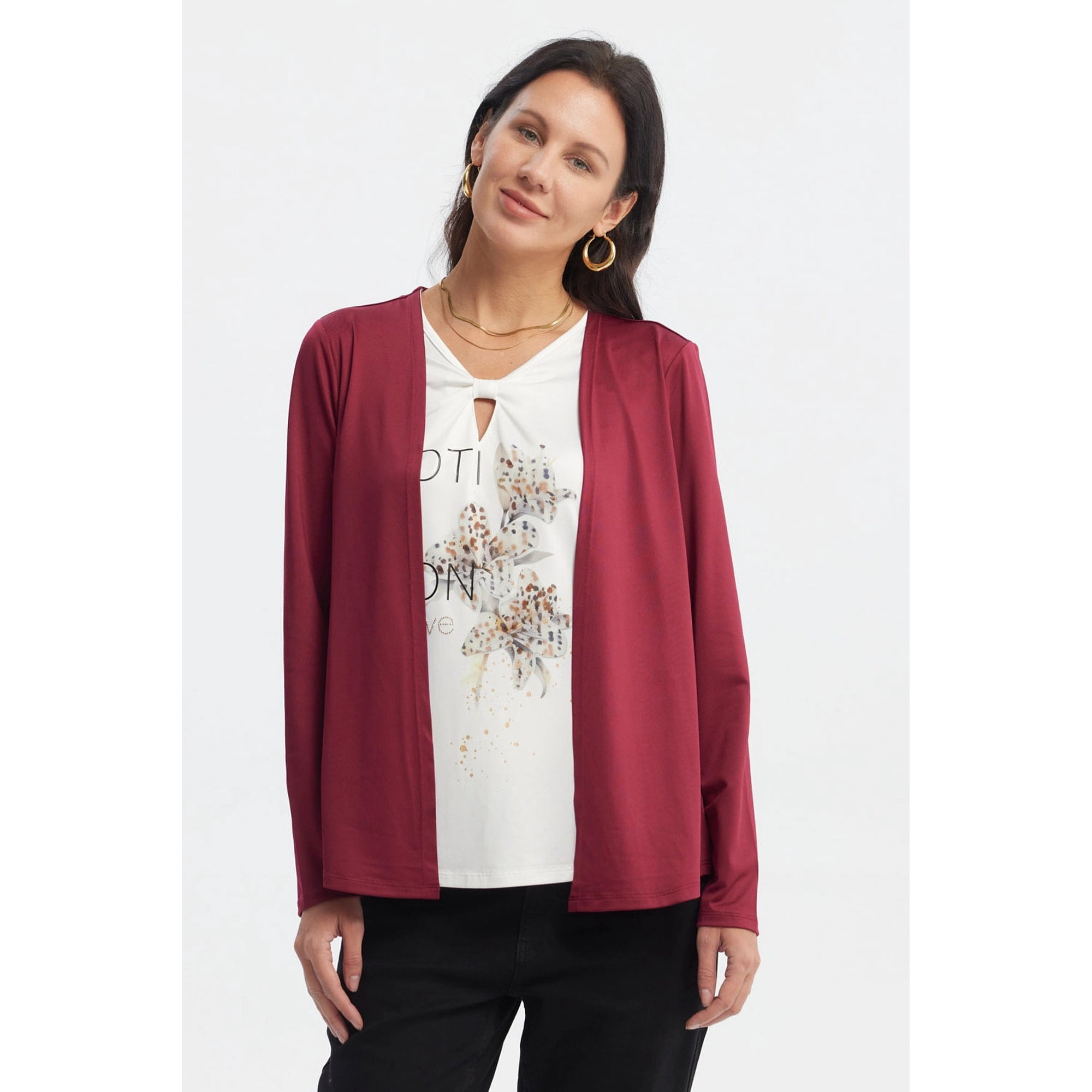 Fashionspark - Polera Mujer Slim Rojo