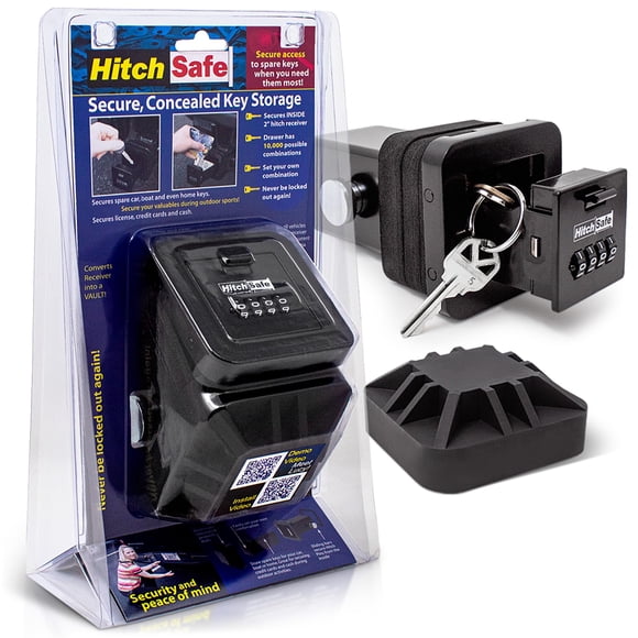 Caja fuerte oculta HitchSafe HS7000 Key Vault para enganche de remolque