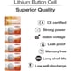 thumbnail image 2 of Pila Botón Cr2032 3v 240mah Pack 40, 2 of 3