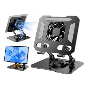 Irm - Soporte Notebook Negro Laptop Tablet Ipad Con Reducción De Calor