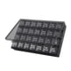 thumbnail image 3 of Organizador Mensual De Pastillas, Estuche De Viaje, Organizador De Pastillas De Viaje Para Oficina, Dormitorio, Negro, 3 of 5