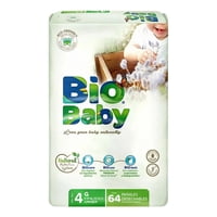 Chicolastic - Pañales Bio Baby Ecológicos Talla 4 G - 64 Piezas.