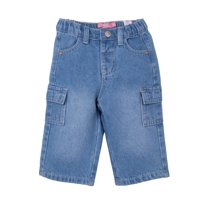 Pillin - Jeans Bebé Niña Cargo 100% Algodón Denim