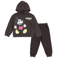 Conjunto De Ropa Polar De Mickey Mouse De Disney Para Niños Pequeños, 2T, Gris Oscuro