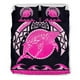 thumbnail image 1 of Juego de cama Hawaii Tiburón Polinesio - Rosa - Hi Style, 1 of 3