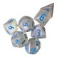 thumbnail image 5 of Dados Poliédricos Acrílicos Juguetes Ense?anza De Matemáticas Para Fiestas Juegos De Mesa Azul, 5 of 5