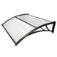 thumbnail image 1 of Alero Ultra Policarbonato Curvo Transparente 0,7x1,2mts, 1 of 6
