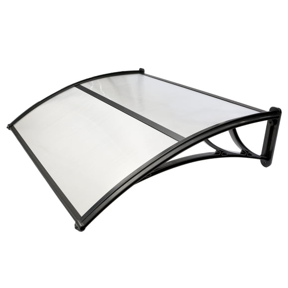 Alero Ultra Policarbonato Curvo Transparente 0,7x1,2mts