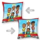 thumbnail image 2 of Jools TV Fundas de almohada de terciopelo con tema, regalos de funda de almohada, decoración para el hogar, cojín de lanzar, regalo de cumpleaños para fans y parejas.61*61cm., 2 of 6