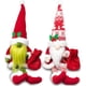 thumbnail image 1 of Adornos navideños de gnomos, 2 piezas, peluche coleccionable, Tomte, Papá Noel, gnomo sueco, Tomte, Nisse, peluche para decoración, regalos para fiestas navideñas., 1 of 7
