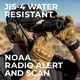 thumbnail image 4 of Radio bidireccional GMRS Midland GXT1000AZ (50 canales, largo alcance, 142 códigos de privacidad, SOS, NOAA, batería recargable de níquel, negro/plata, paquete individual), 4 of 6