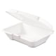 thumbnail image 3 of Recipiente de espuma Dart 205HT1 para alimentos, 1 compartimento, 650 ml (funda 200), 3 of 3