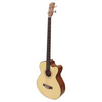 Bajo Electroacustico Sevillana 44P 4 Cuerdas Con Funda