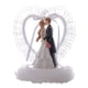 thumbnail image 2 of Pareja De Boda Estatuilla Decoración Para Tarta Decoración Romántica Recuerdo Regalo Cristal Amor Peque?o, 2 of 5