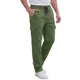 thumbnail image 4 of INSPIRE CHIC Pantalones Cargo para Hombre con Cintura Elástica con Cordón Pantalones Deportivos 34 Verde Oliva, 4 of 6