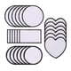 thumbnail image 5 of Parche De Sublimación En Blanco Cosido En Hierro En Brazalete Bordado De Fusión En Caliente Para Sombrero B Set, 5 of 5