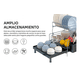 thumbnail image 3 of Escurridor con bandeja extensible 2 niveles, 3 of 3
