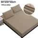 thumbnail image 2 of Protector de colchón impermeable, sábana ajustable, funda de colchón transpirable, protector de colchón impermeable, protección contra la humedad, sábanas ajustables, 2 of 8