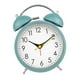 thumbnail image 1 of Reloj Despertador Twins De 4 Pulgadas Silencioso Con Luz De Fondo Para Estudiantes De Cabecera Azul, 1 of 3