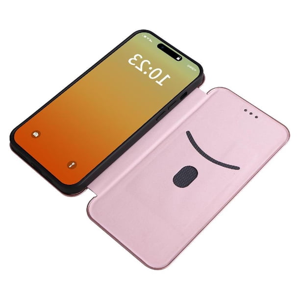 Funda Flip para FOXDOCK iPhone 15 plus - Funda magnética de negocios, funda protectora delgada