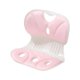 thumbnail image 2 of Cojín De Asiento Cómodo Para Oficina, Hogar, Silla Ergonómica, Corrector De Postura, Color Rosa, 2 of 3