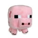 thumbnail image 2 of Peluche suave de 7 pulgadas con forma de cerdito de Minecraft, 2 of 2