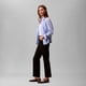thumbnail image 2 of Pantalones vaqueros Calvin Klein para mujer, talle alto, color negro verdadero, 2 of 5