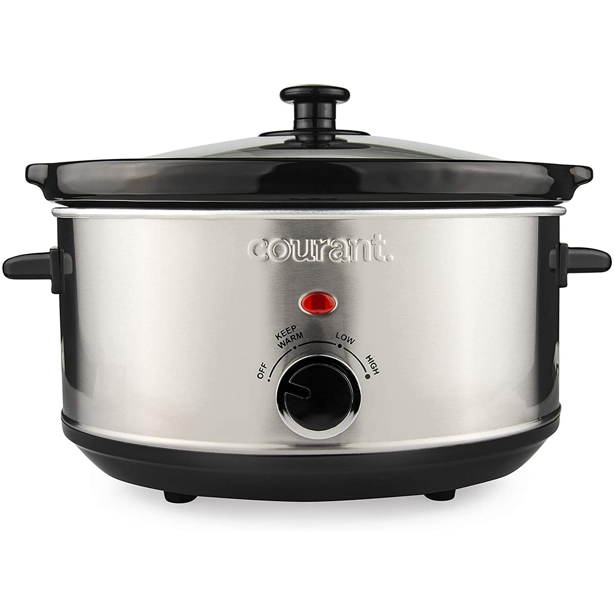 Courant Oval Slow Cooker Crock, Con Easy Options 3.5 Quart L Courant Courant