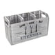 thumbnail image 1 of Soporte Para Utensilios De Cocina, Recipiente Grande Para Utensilios De Cocina, Para Encimera, Despensa, Restaurantes, Color Gris, 1 of 5