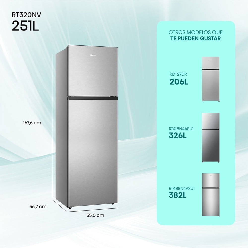Hisense RT320NV Inox, foto 2