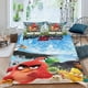 thumbnail image 2 of Pájaros Enojados Conjunto de sábanas temático, trío de piezas, cómodo y amigable con la piel, diseño único, regalo de decoración para el hogar para familiares, amigos y fans,140cm *210cm, 2 of 6