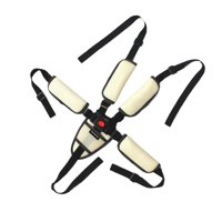 Magideal - Cinturón De Seguridad Ajustable Para Silla De Bebé Cinturón Para Silla De Comedor Infantil Para Silla Alta Blanca Blanco