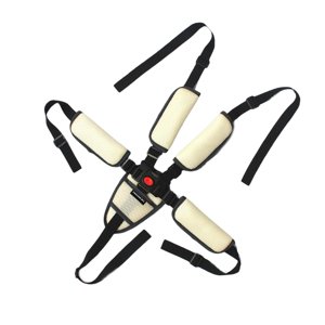 Magideal - Cinturón De Seguridad Ajustable Para Silla De Bebé Cinturón Para Silla De Comedor Infantil Para Silla Alta Blanca Blanco